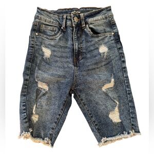 Refuge High Waist Denim Shorts